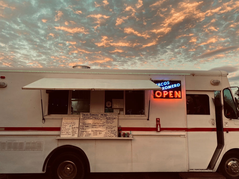 At the food truck