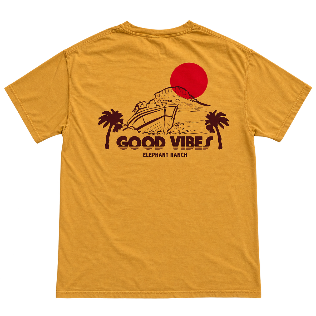 Good Vibes Tee — back view